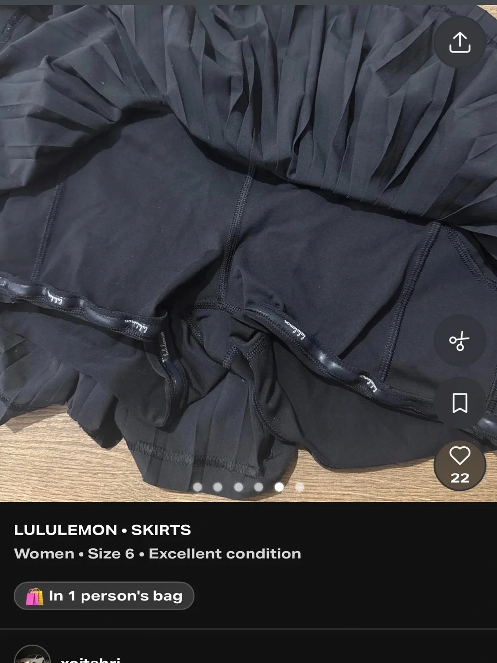 lululemon Pleated Tennis Skirt